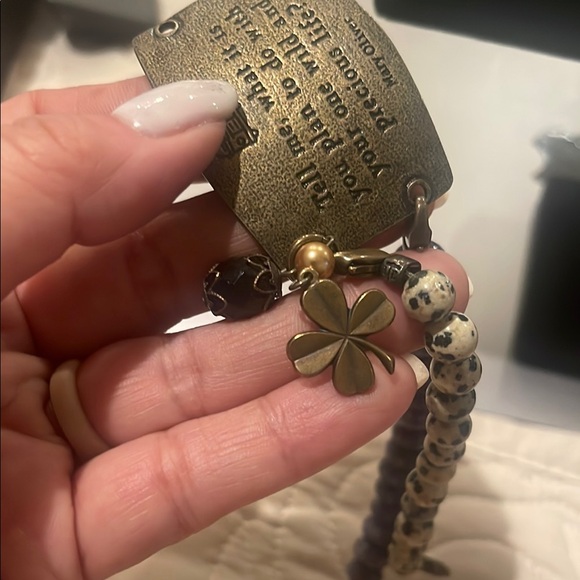 Inspirational Beaded Bracelet - Picture 3 of 4